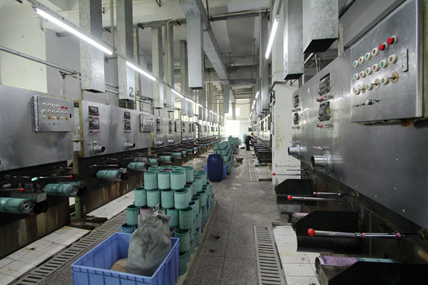 飛爾博丙綸纖維生產車間