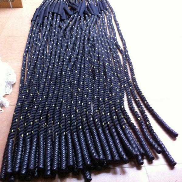 專業生產健身繩 黑色拔河繩 格鬥繩臂力訓