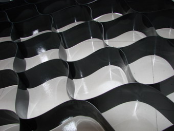 土工格室、高強土工格室