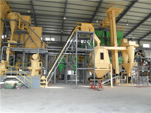 顆粒木質纖維生產線