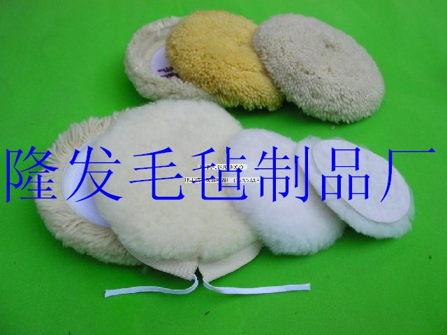 3M羊毛盤，3英寸拋光羊毛球，擦車羊毛盤