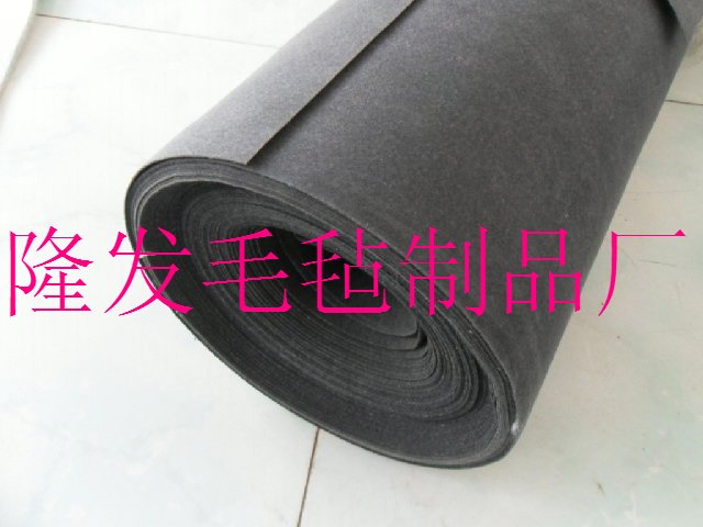 汽車用化纖毛氈布，汽車用針刺毛氈
