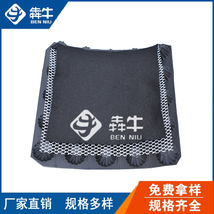 韶關市種植屋麵蓄排水板一車庫頂板塑料排水板廠家供應