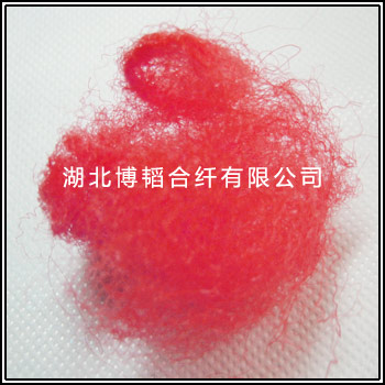 丙綸短纖-紅色