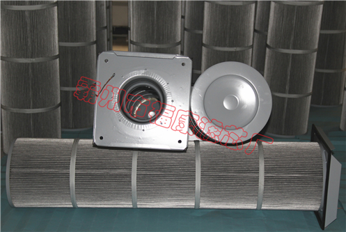 外法蘭除塵濾筒-圓法蘭除塵濾芯-福康濾