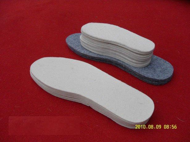 鞋材輔料無紡針刺氈，混紡毛氈，毛氈鞋墊