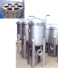 大流量液體多袋式過濾器東莞龍田