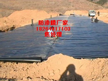 屋麵防漏pe膜複合土工膜廢料池防滲複合膜