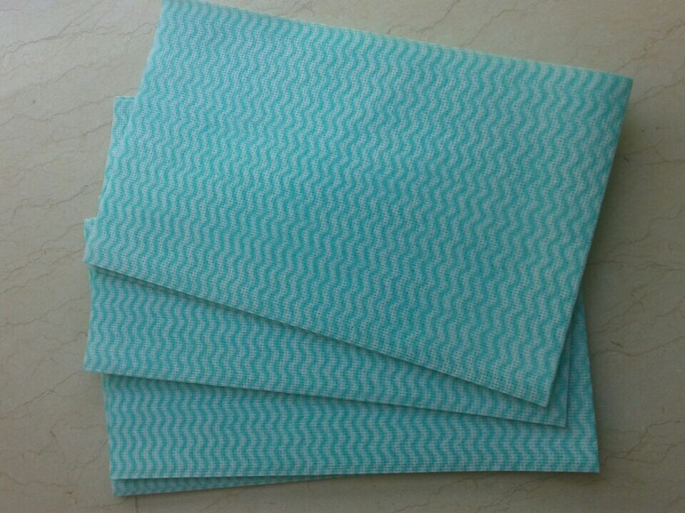 波紋狀無紡布抹布