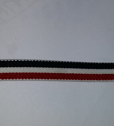 10MM 三色橡筋 鬆緊帶 