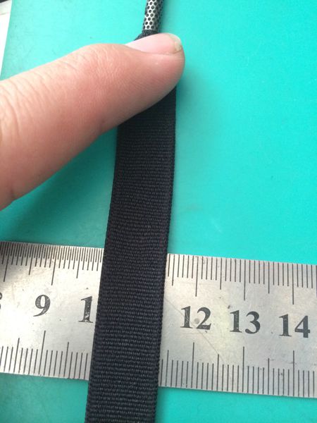 黑色1.3cm鬆緊帶