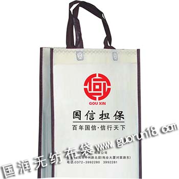 蘿北縣國潤無紡布袋手提袋購物袋環保袋大米袋