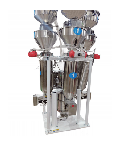 失重式多組份計量混合配料係統