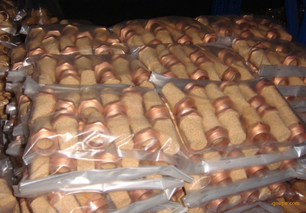 青銅粉末粒子燒結濾芯、