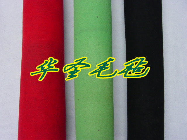 彩色毛氈
