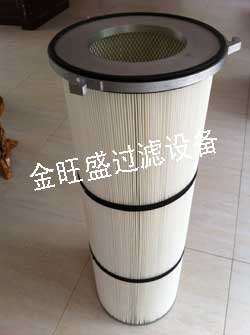 華芯-三耳鋁蓋木漿纖維除塵濾筒K3290