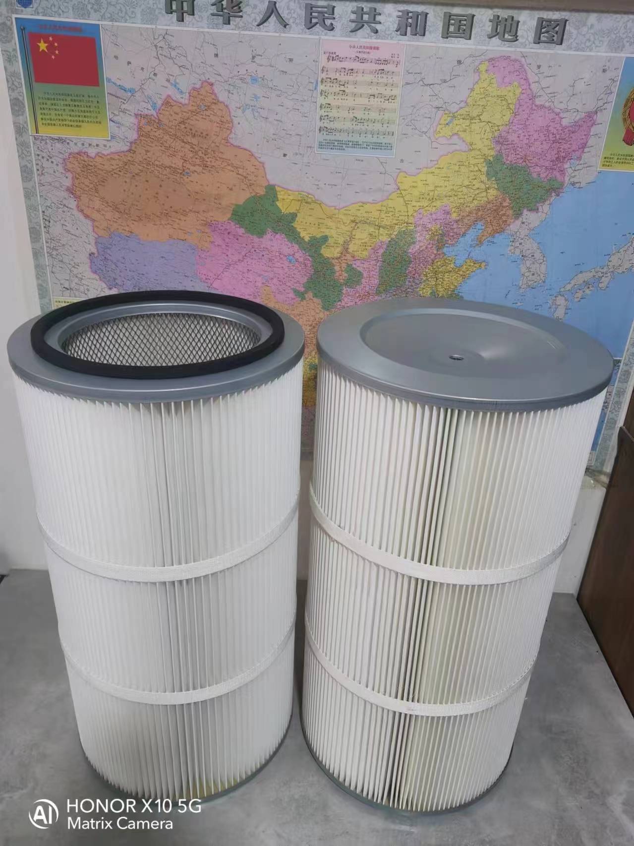 覆膜聚酯纖維除塵濾芯