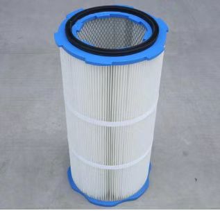 工廠除塵濾筒六耳式快拆式聚乙烯聚酯纖維覆膜濾芯