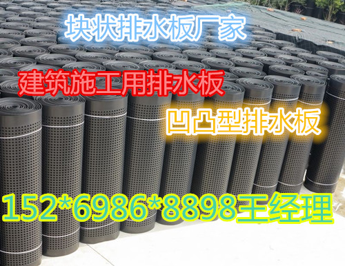 凹凸型塑料排水板_蓄排水板_排水板批發價格
