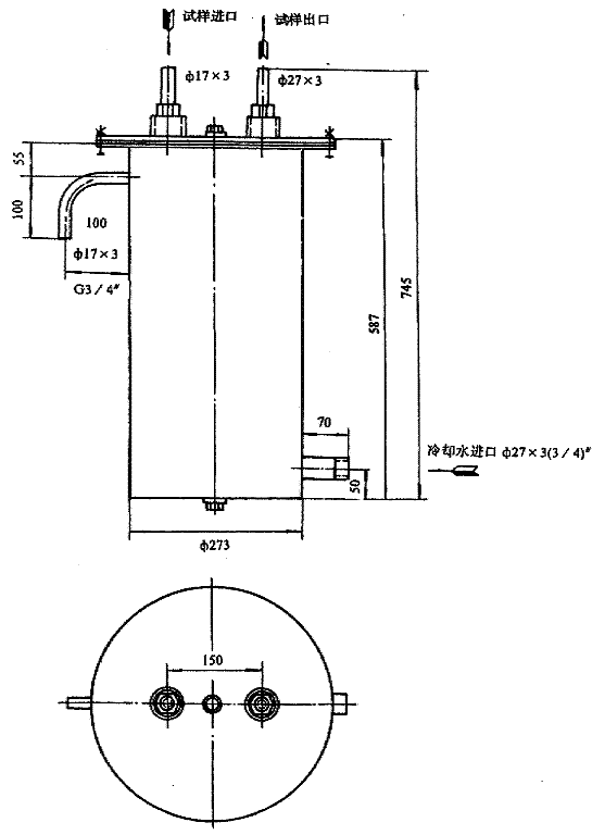 取樣冷卻器、空氣取樣器冷卻器