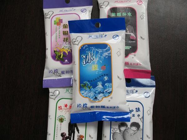 濕巾10片愛相隨係列學生濕巾 冰爽濕巾