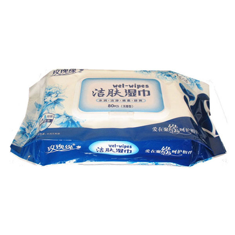 玫瑰緣濕巾青花之戀80片蓋裝