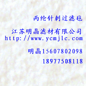 丙綸針刺過濾氈