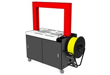 打包機送帶槽-托盤全自動穿劍式捆包機