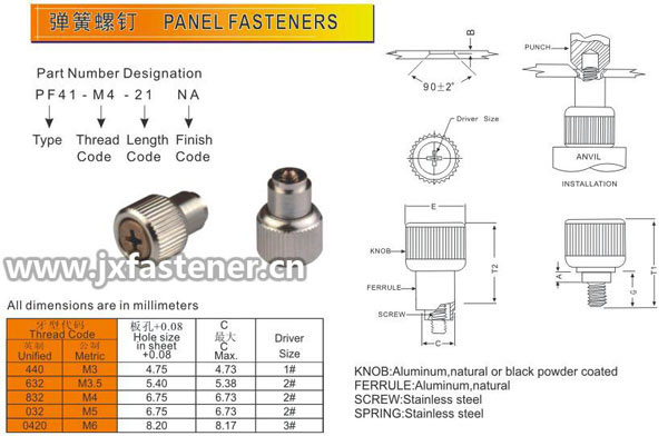 供應鬆不脫螺釘