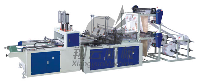 全自動雙層四道製袋機 