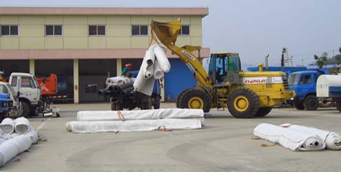 護堤保持土壤排除多餘水分過濾袋