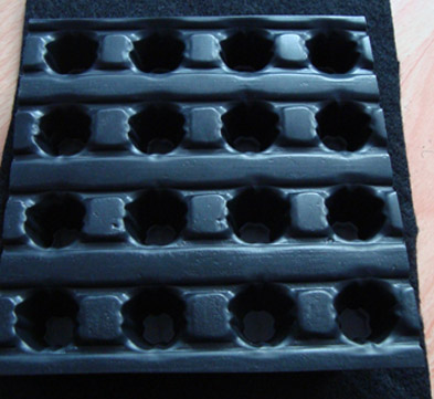 供應質量輕強度高塑料排水板