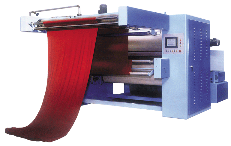 針織平幅預縮機