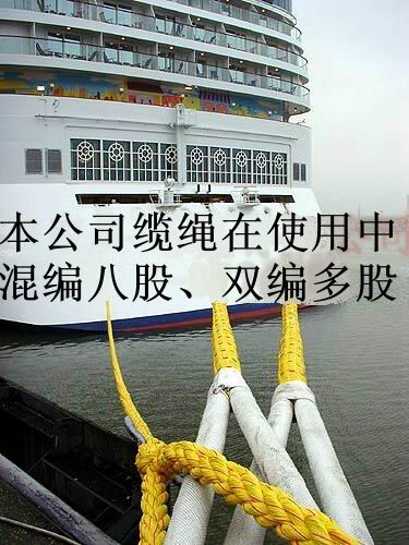 供應丙綸/滌綸混合繩，維綸繩索