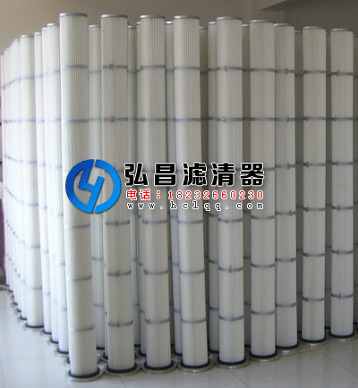 2米高脈衝褶式除塵濾筒