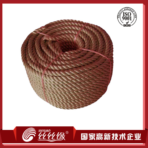 三股高強丙綸繩纜 ，高強丙綸繩