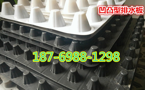 淮安新聞》40厚地下室頂板排水板，聚乙烯隔根板