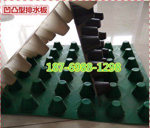 張家口新聞》20厚車庫地下室排水板=防老化塑料防護板