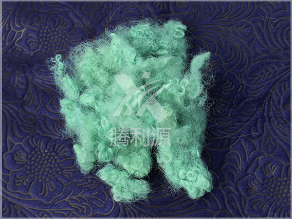 綠色丙綸短纖