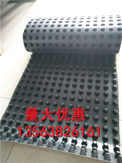 揭陽車庫頂板凹凸塑料濾水板清遠20排水板