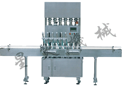 全自動直線式液體灌裝機