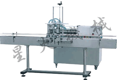 直線式雙頭液體灌裝機