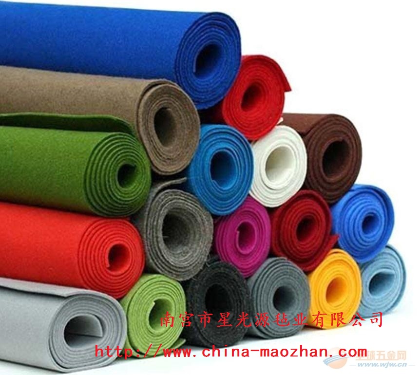 丙綸氈，滌綸氈毛氈布，化纖無紡布