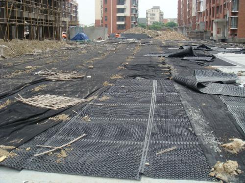 2公分高排水板銷售；H20mm車庫濾水板//西安市廠家