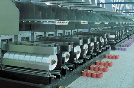 丙綸長、短絲生產線