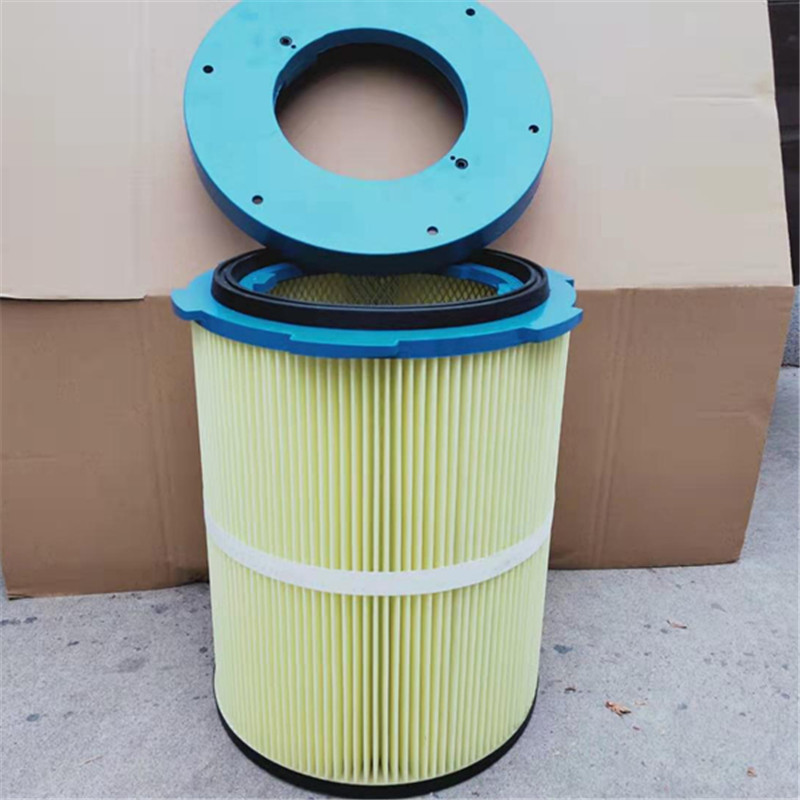 工業除塵濾芯六耳快拆內外護網粉末回收車間拋丸機布袋上裝式濾筒