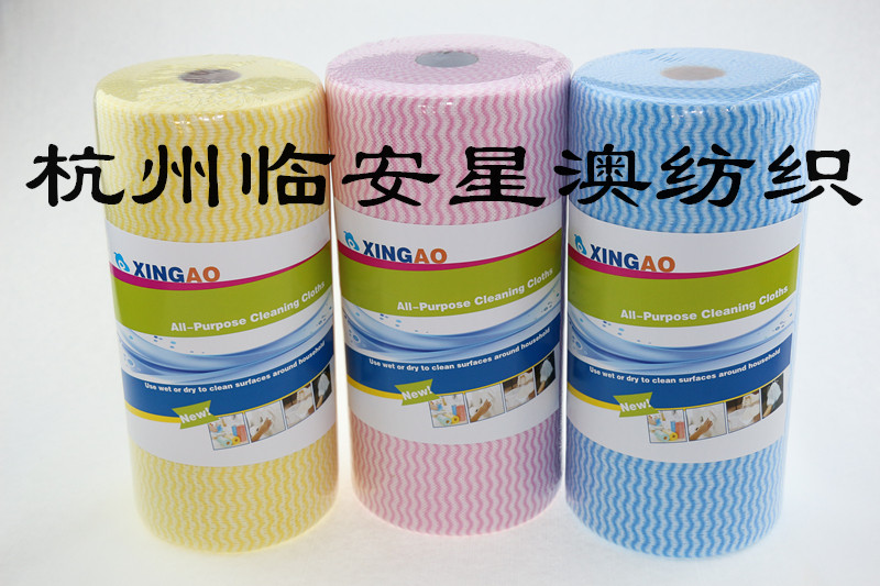 可撕式斷點卷狀環保無紡布抹布