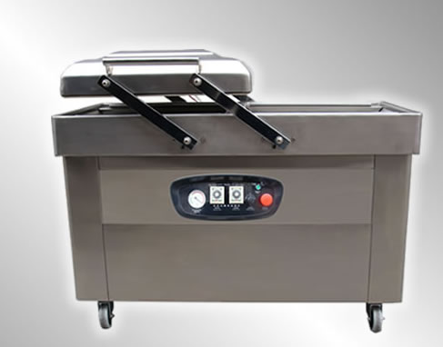 平板式雙室真空包裝機