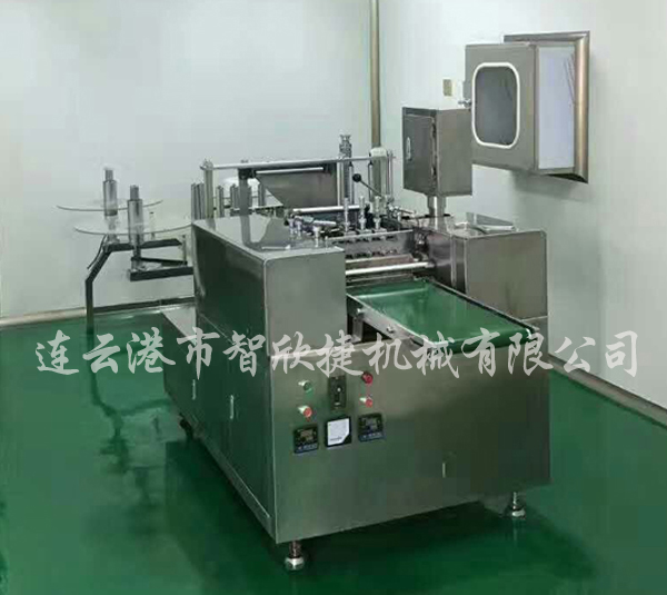 供應智欣捷牌酒精消毒棉片包裝機，臥式四邊封包裝機